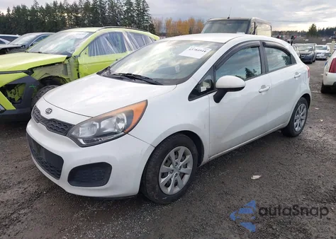 2012 Kia Rio5 Lx from USA, damaged, VIN KNADM5A33C6094496